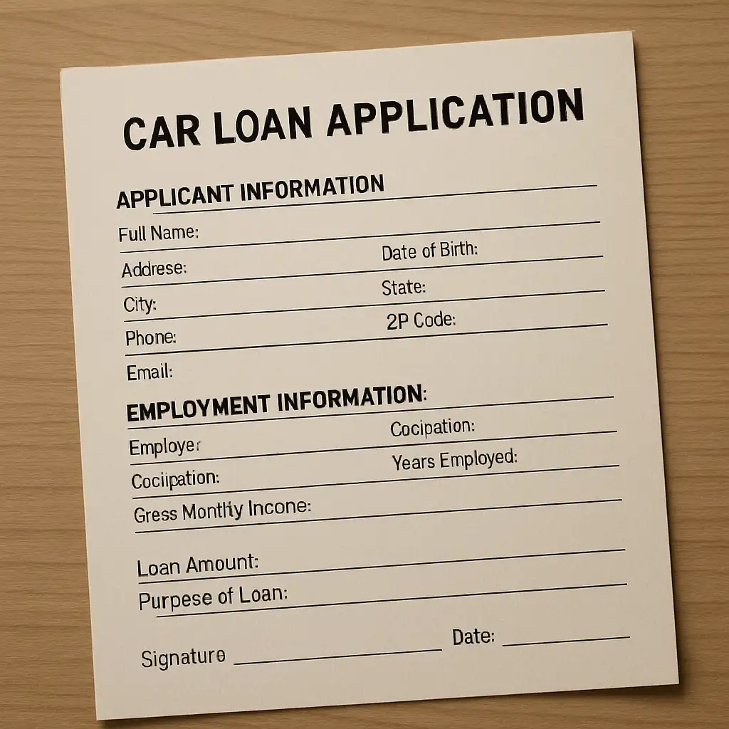 sample photo for the topic Understanding Car Loans and Insurance Basics