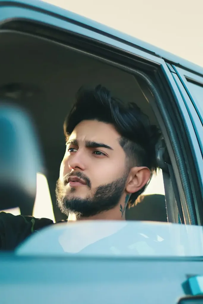 image of a man confused about options for car loan broker