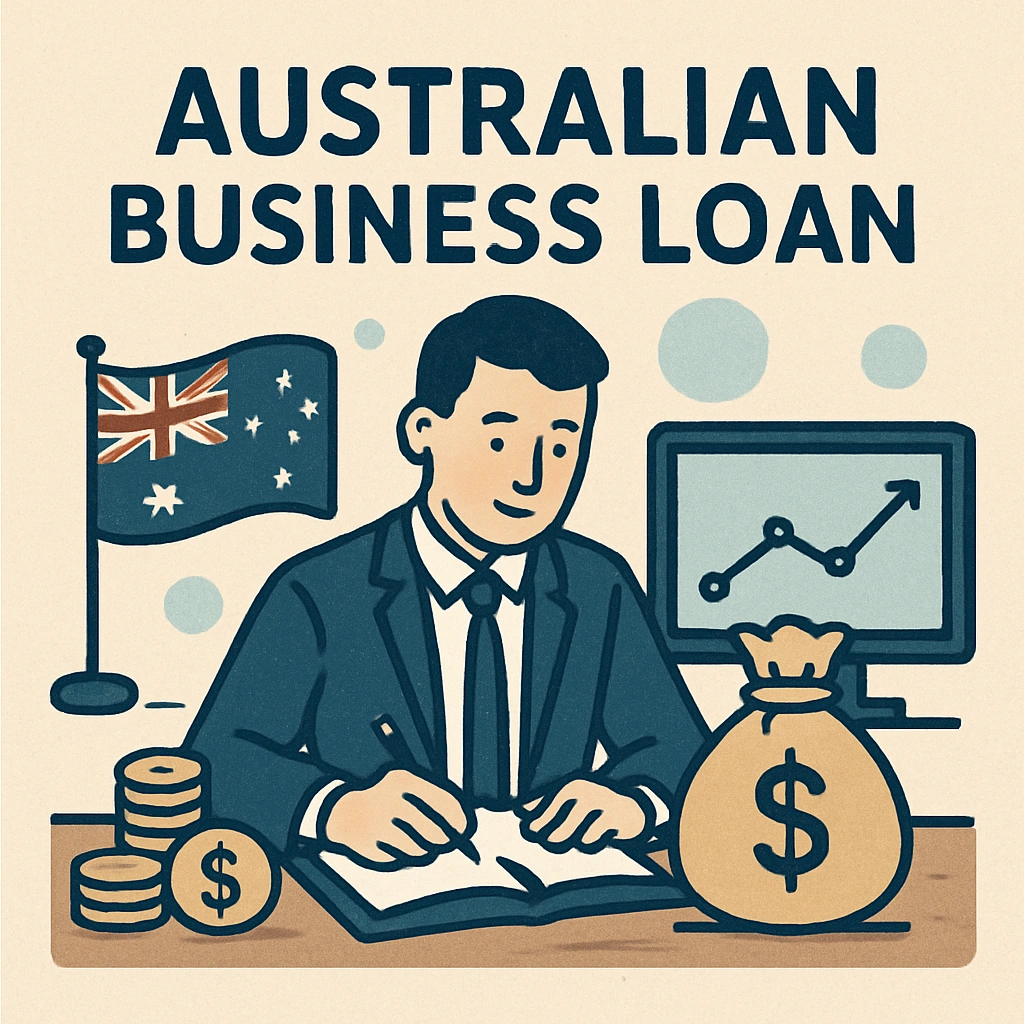 concept image for topic on commercial loan types for Australian businesses