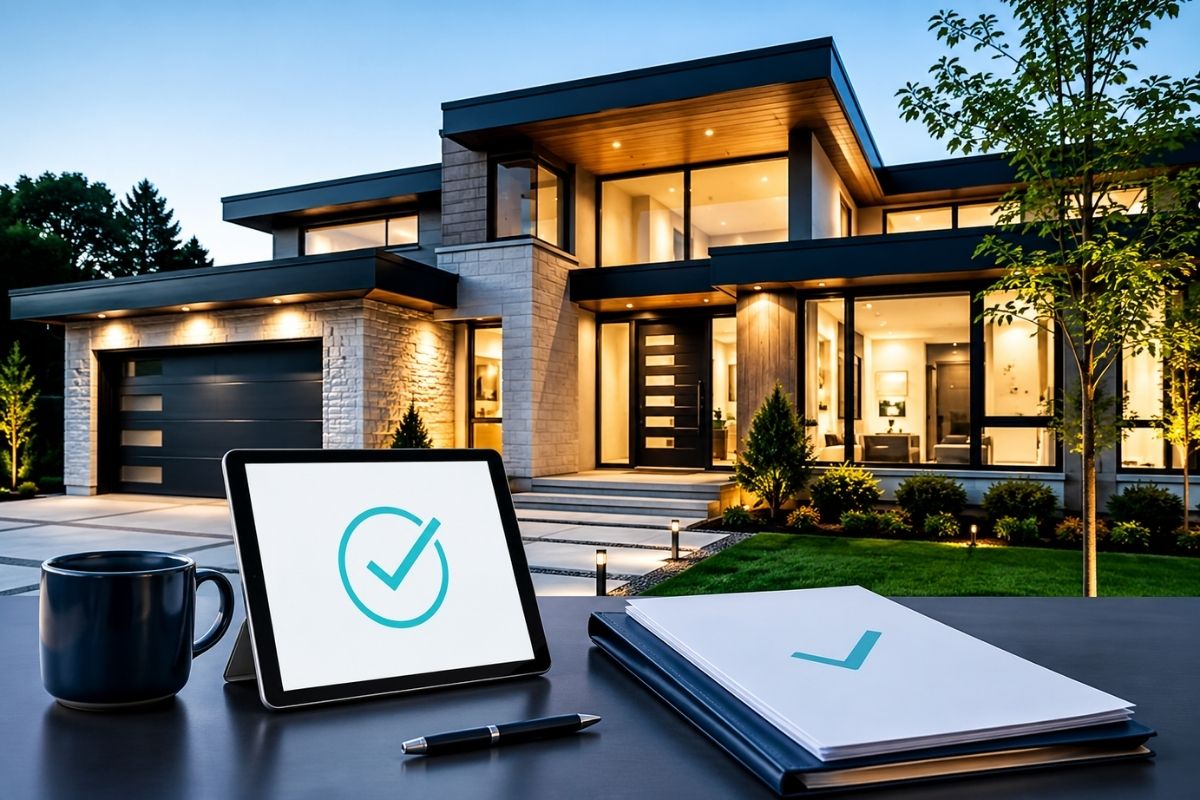 Non Conforming Home Loan - a broker reviewing options with hopeful buyers