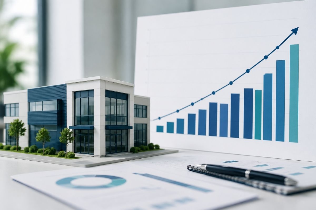 Commercial Mortgage - a modern Brisbane commercial building