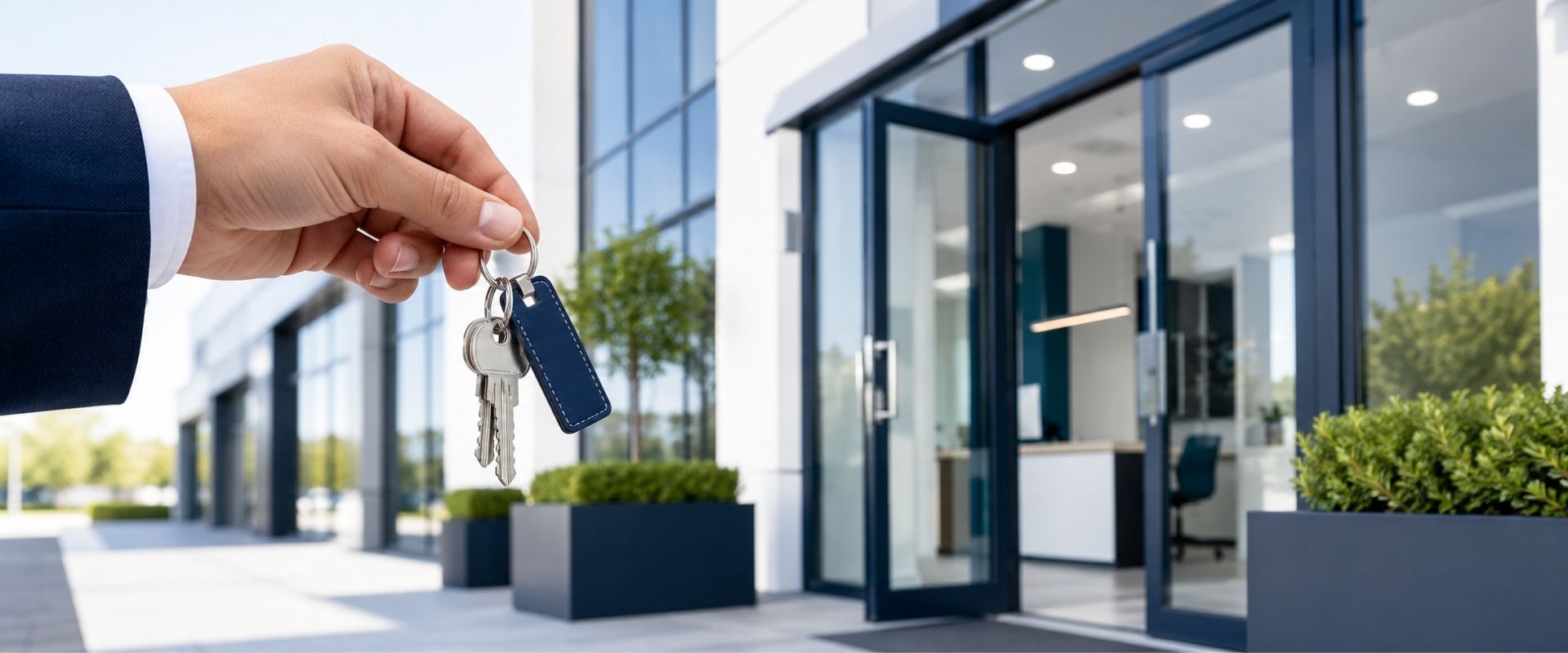 Commercial Property Finance Brisbane - a modern Brisbane commercial building