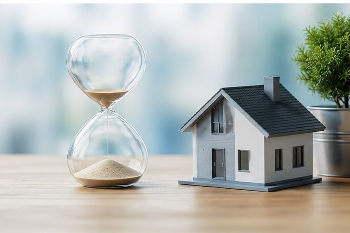 How Long Home Loan Approval - a calendar and house keys marking the approval timeline