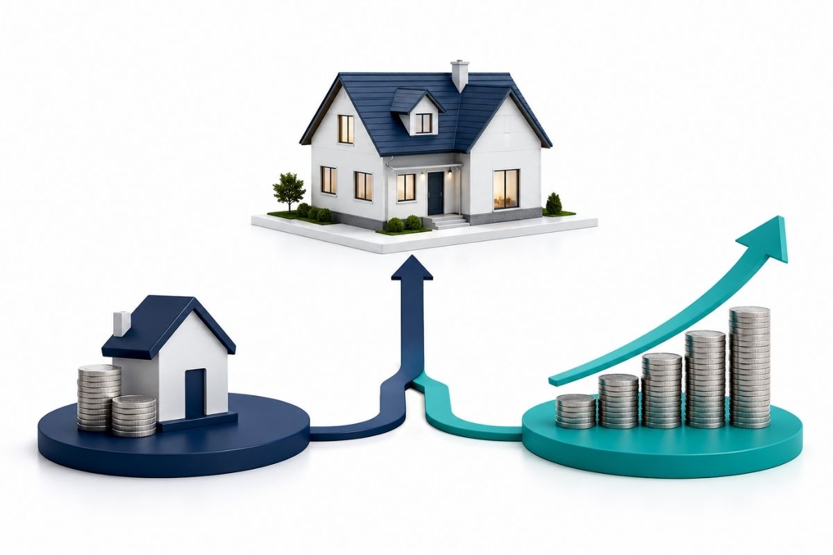Positive vs Negative Gearing - a rental property with income and expense figures