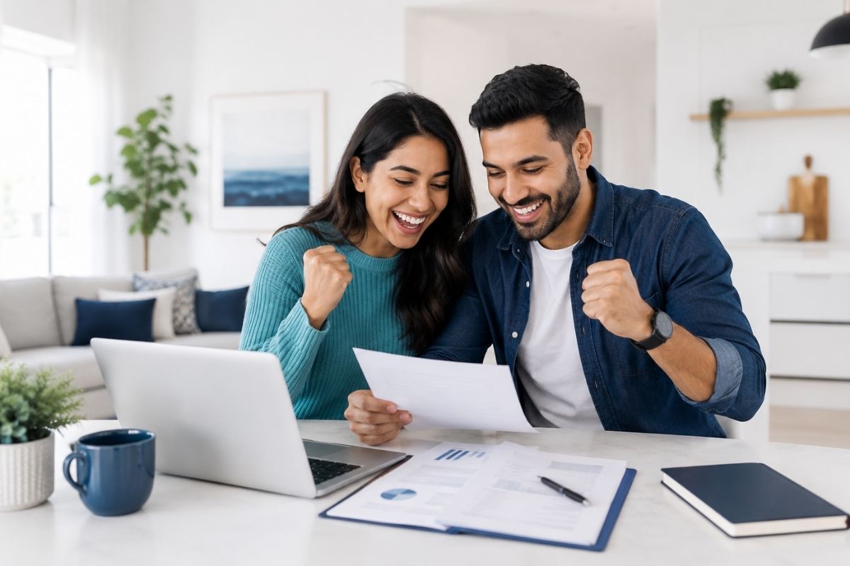 Lower Mortgage Repayments - savings and a calculator showing refinance figures
