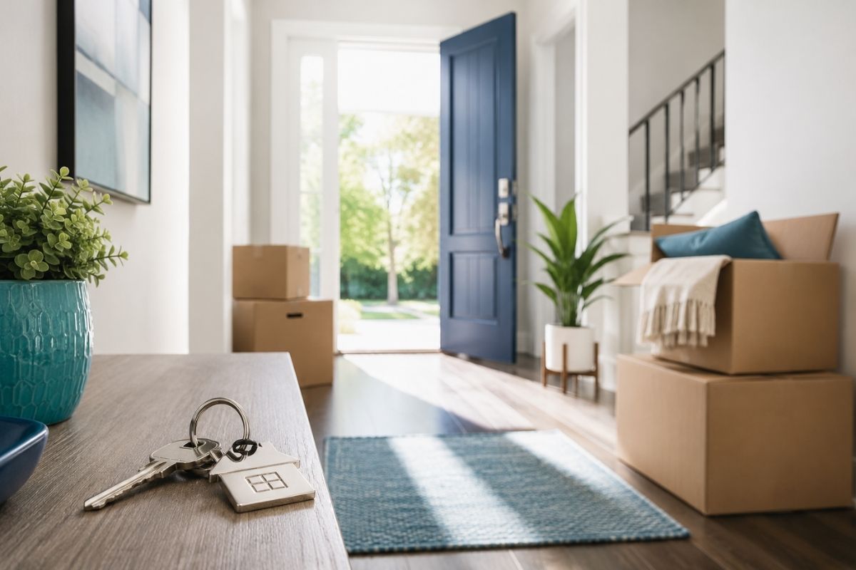 Buy Before You Sell - two homes linked during a buy before you sell move