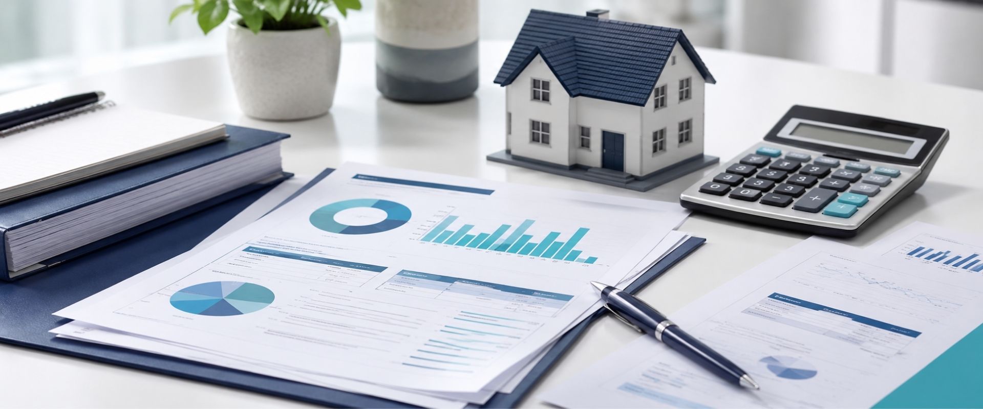 SMSF Home Loan Brisbane - a house model beside superannuation documents