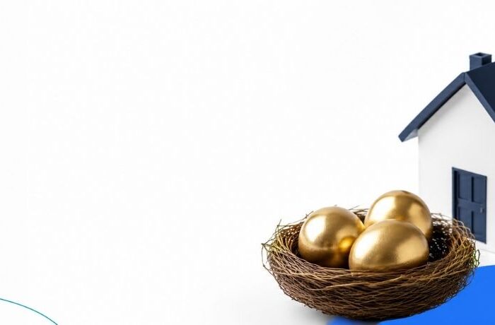 SMSF Property Loan Brisbane - a house model beside superannuation documents